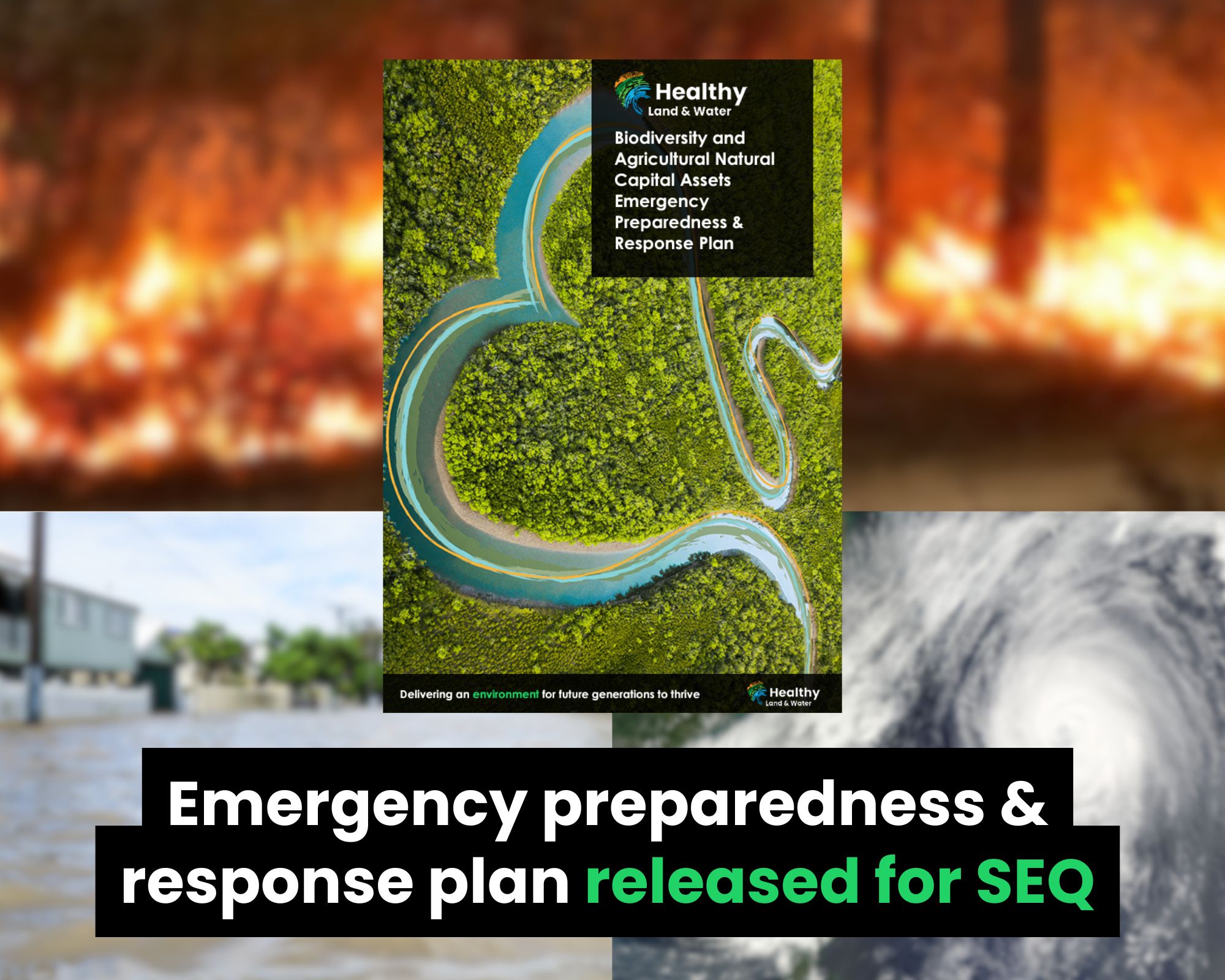 Healthy Land & Water launches plan to strengthen SEQ’s disaster resilience and protect ecosystems