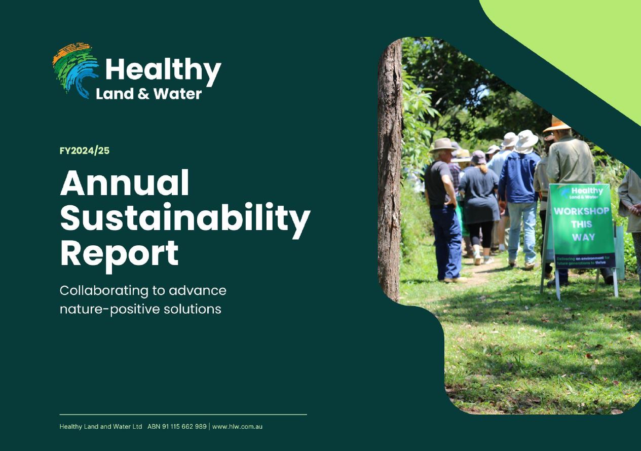 sustainability report fy24 cover