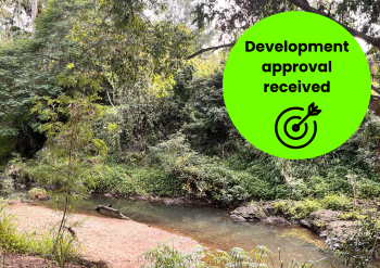 Good news: Development approval received