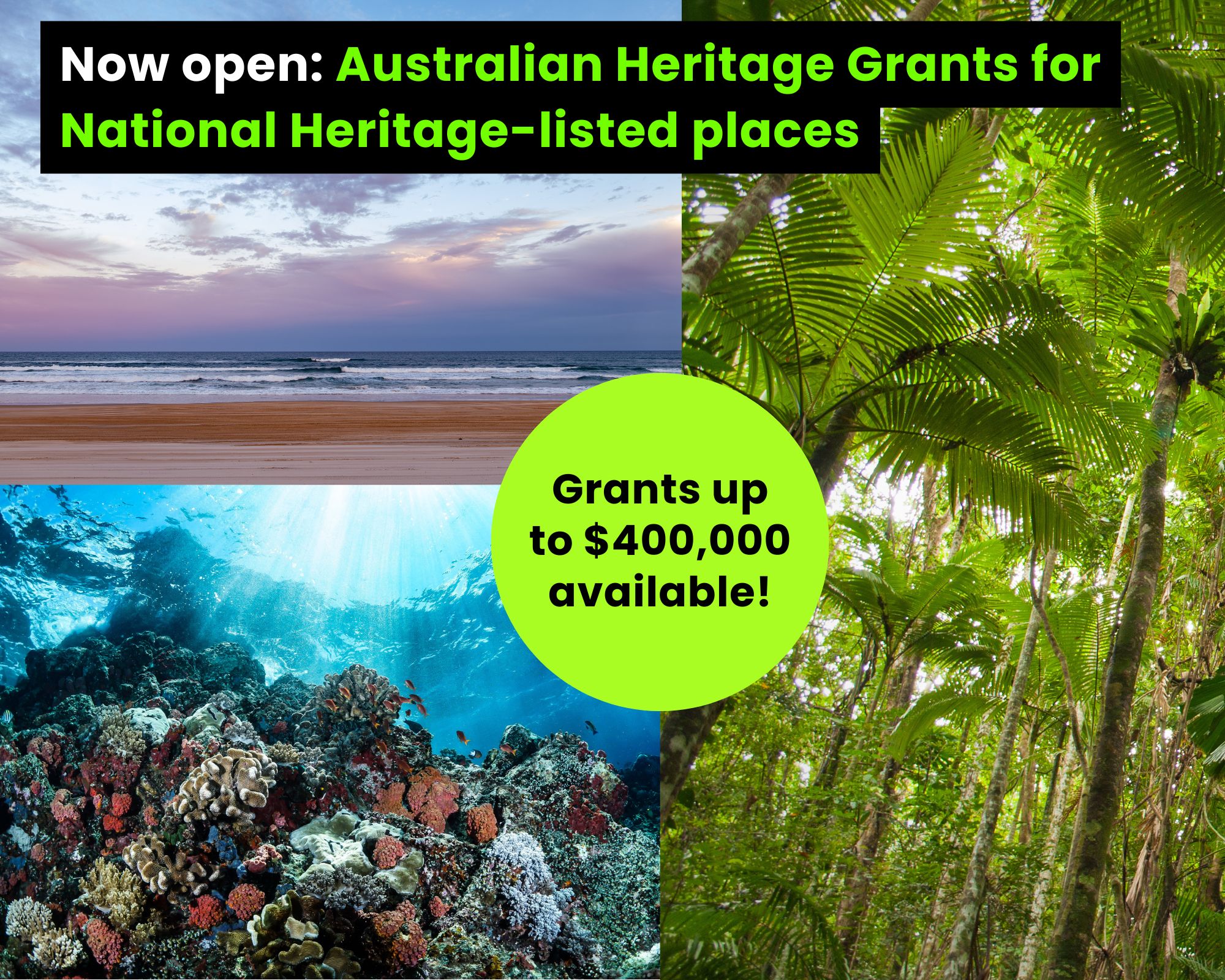 Project grants available for protected heritage sites