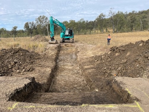 Project 1 Construction Leaky Weir