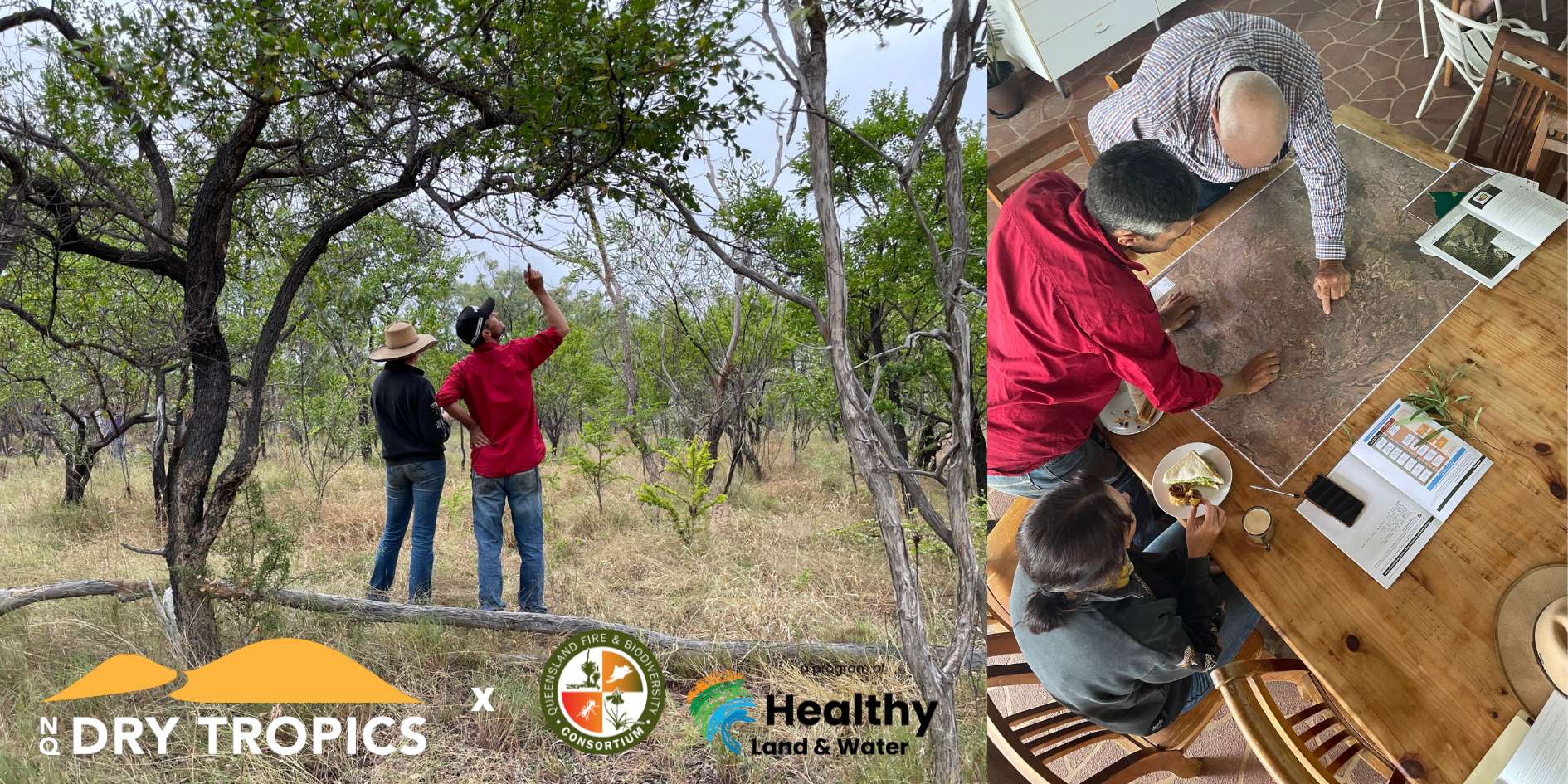 NQ Dry Tropics and Healthy Land & Water team up on fire
