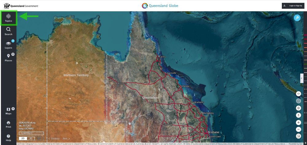 See ‘live’ stock on the Queensland Globe stock route layer