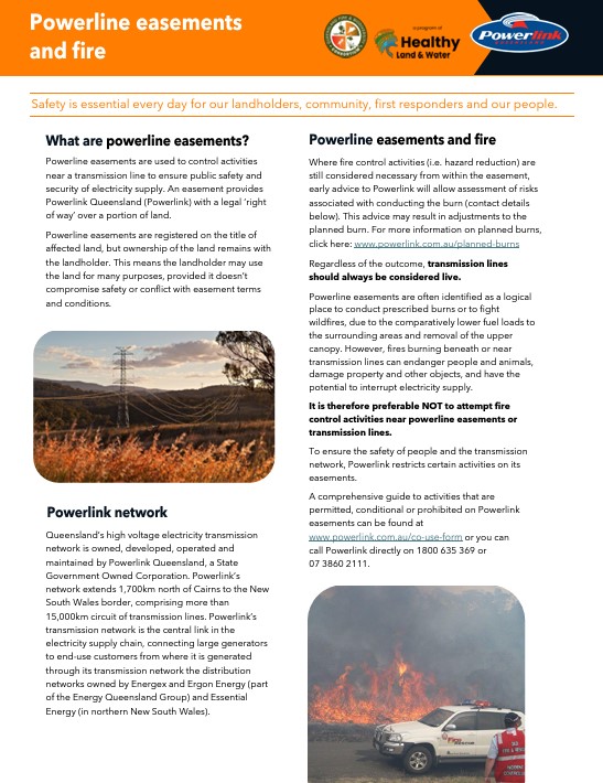 Managing fires near powerlines: new free resource